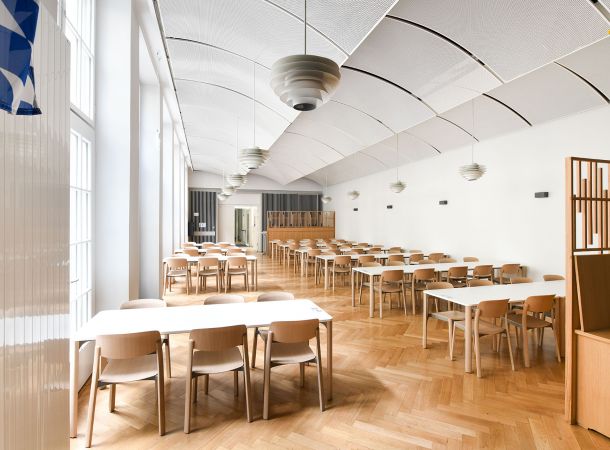 Innenraum Kantine StmFH Finanzministerium Bayern